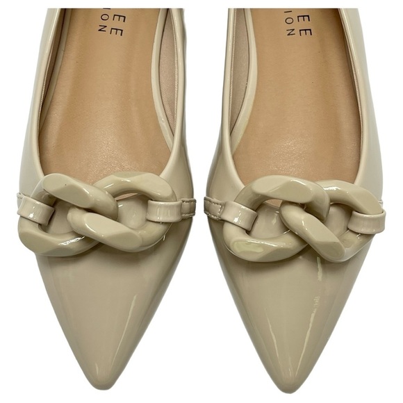 Journee Collection Clareene Beige Womens Slip On Loafers Size 8M - Picture 7 of 13